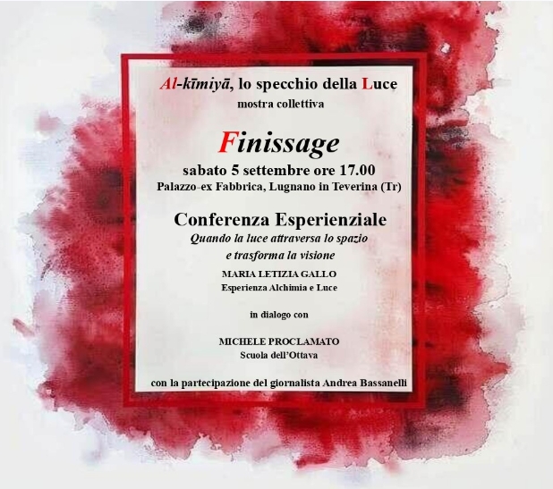 immagine notizia (ptn) Lugnano in Teverina, sabato la conferenza esperienziale “Quando la luce attraversa lo spazio e trasforma la visione”